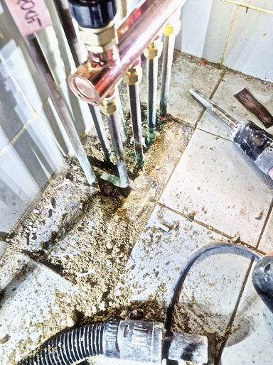 누수 피해 증거 수집